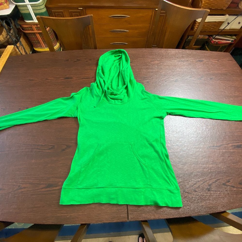 Columbia Pullover Hoodie Women's Medium Long Sleeve Green